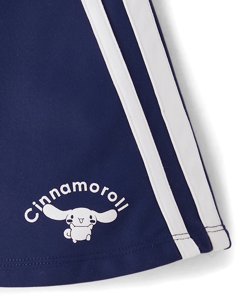 Girls Hello Kitty® Quick Dry Side Stripe Crossover Skort