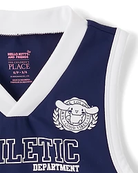 Girls Hello Kitty® Quick Dry Contrast Tank Top