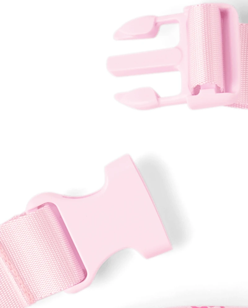 Girls Cherry Quilted Belt Bag