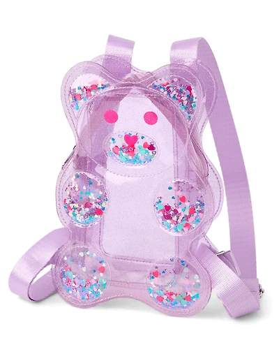 Girls Shakey Candy Bear Mini Backpack