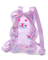 Girls Shakey Candy Bear Mini Backpack