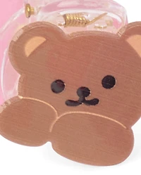 Girls Bear Bow Claw Clip 5-Pack