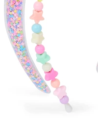 Girls Beaded Shakey Headband 2-Pack