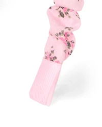 Girls Floral Ruched Headband 3-Pack