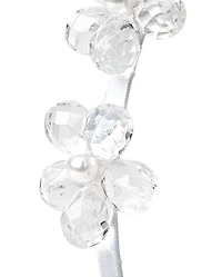 Girls Beaded Floral Headband