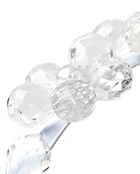 Bandeau fleuri à perles pour filles