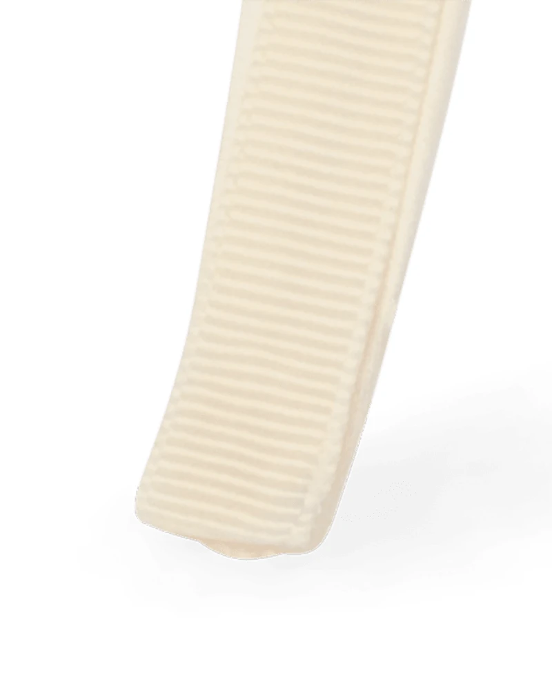 Girls Studded Heart Satin Headband