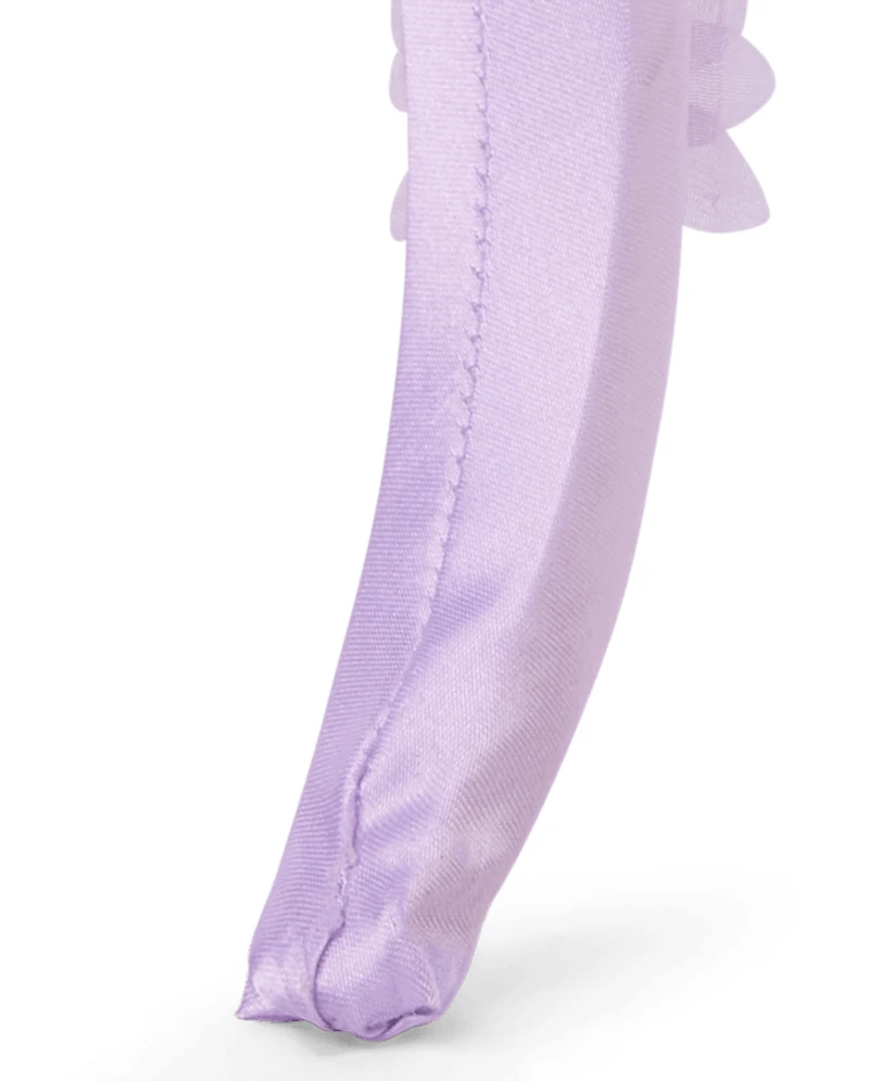 Girls Puffy Floral Headband