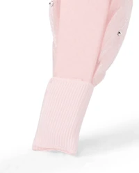 Girls Puffy Braided Rhinestone Headband