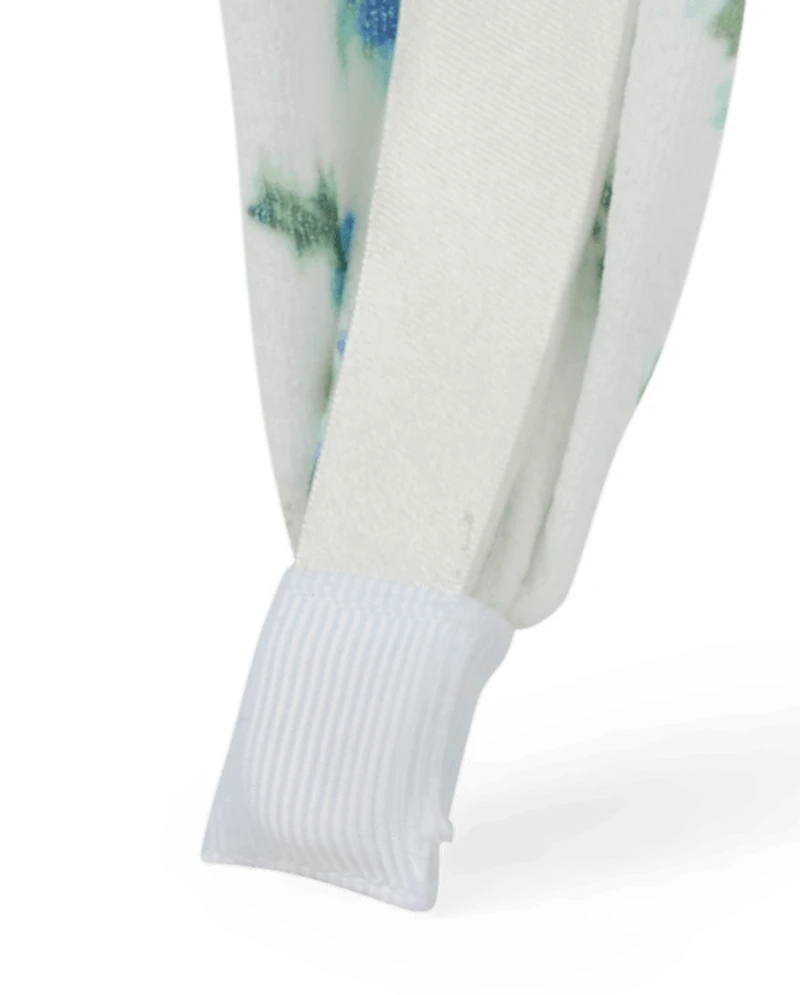 Girls Floral Bow Headband