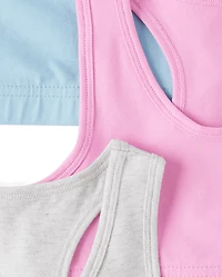 Girls Racerback Bralette 3-Pack