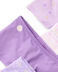 Girls Floral Girl Short Underwear 7-Pack