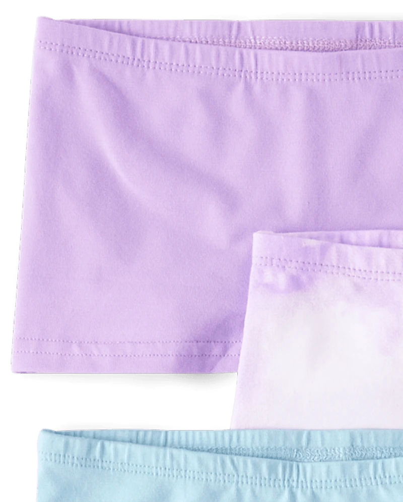 Girls Tie Dye Girl Short Underwear 7-Pack