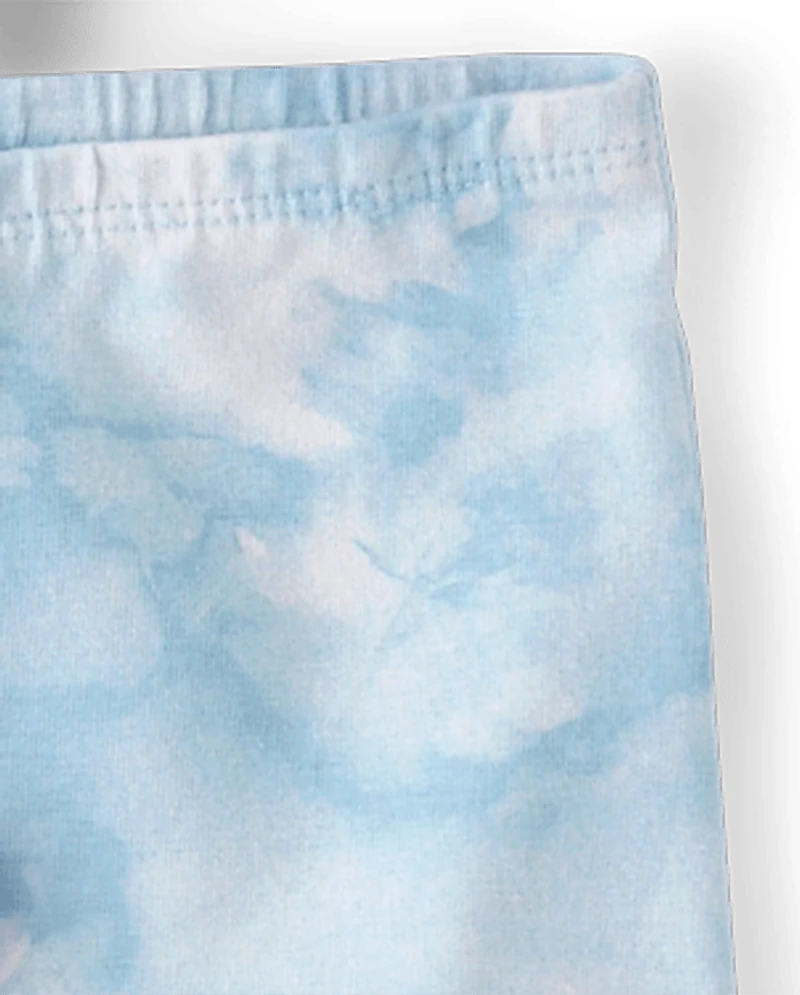 Girls Tie Dye Girl Short Underwear 7-Pack