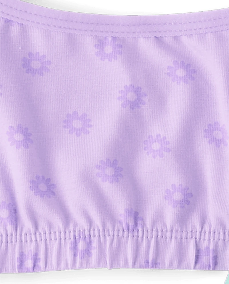 Girls Butterfly Bralette 3-Pack