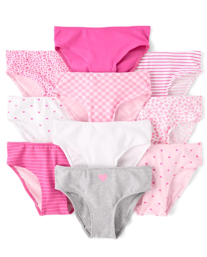 Girls Butterfly Bikini Underwear -Pack
