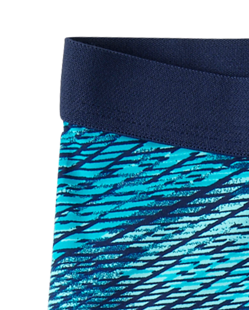 Boys Print Performance Boxer Brief Underwear 5-Pack