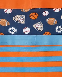 Boys Sports Boxer Brief Underwear 5-Pack