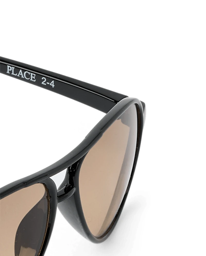 Toddler Boys Double Bar Aviator Sunglasses