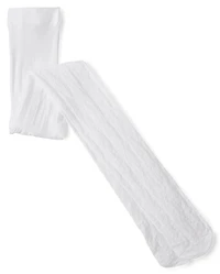 Girls Lace Microfiber Tights