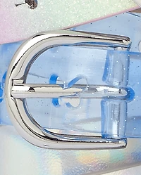 Girls Glitter Heart Belt 3-Pack