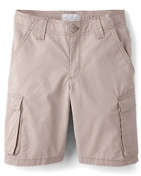 Girls Above Knee Cargo Shorts