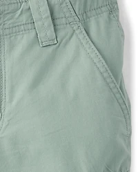Girls Above Knee Cargo Shorts