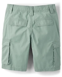 Girls Above Knee Cargo Shorts