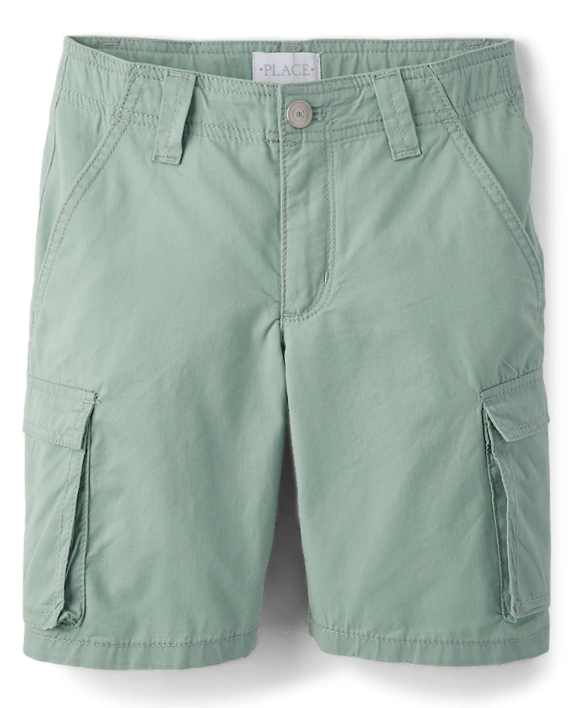 Girls Above Knee Cargo Shorts