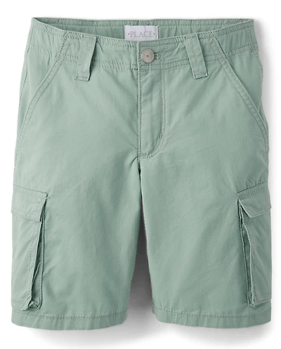 Girls Above Knee Cargo Shorts