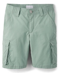 Girls Above Knee Cargo Shorts