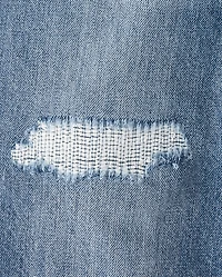 Short en jean déchiré pour enfants