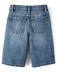 Short en jean déchiré pour enfants