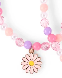 Girls Beaded BFF 4-Piece Jewelry Set