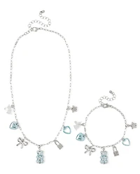 Girls Charm 2-Piece Jewelry Set