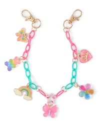 Girls Butterfly Bag Charm