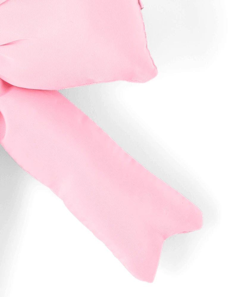 Girls Puffy Bow Beaded Bag Charm