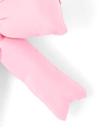 Girls Puffy Bow Beaded Bag Charm