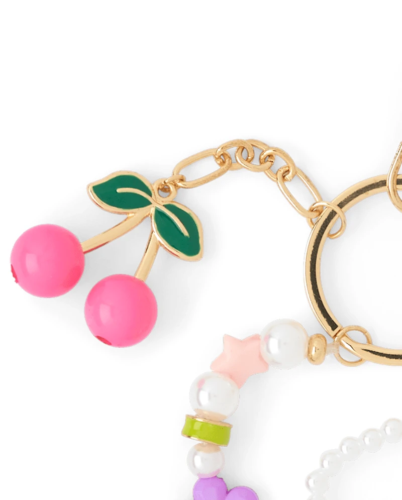 Girls Cherry Bag Charm