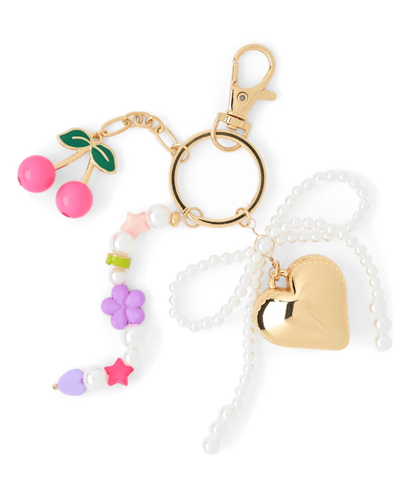 Girls Cherry Bag Charm