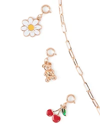 Girls DIY Charm Necklace 7-Piece Set