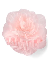 Girls Flower Claw Clip