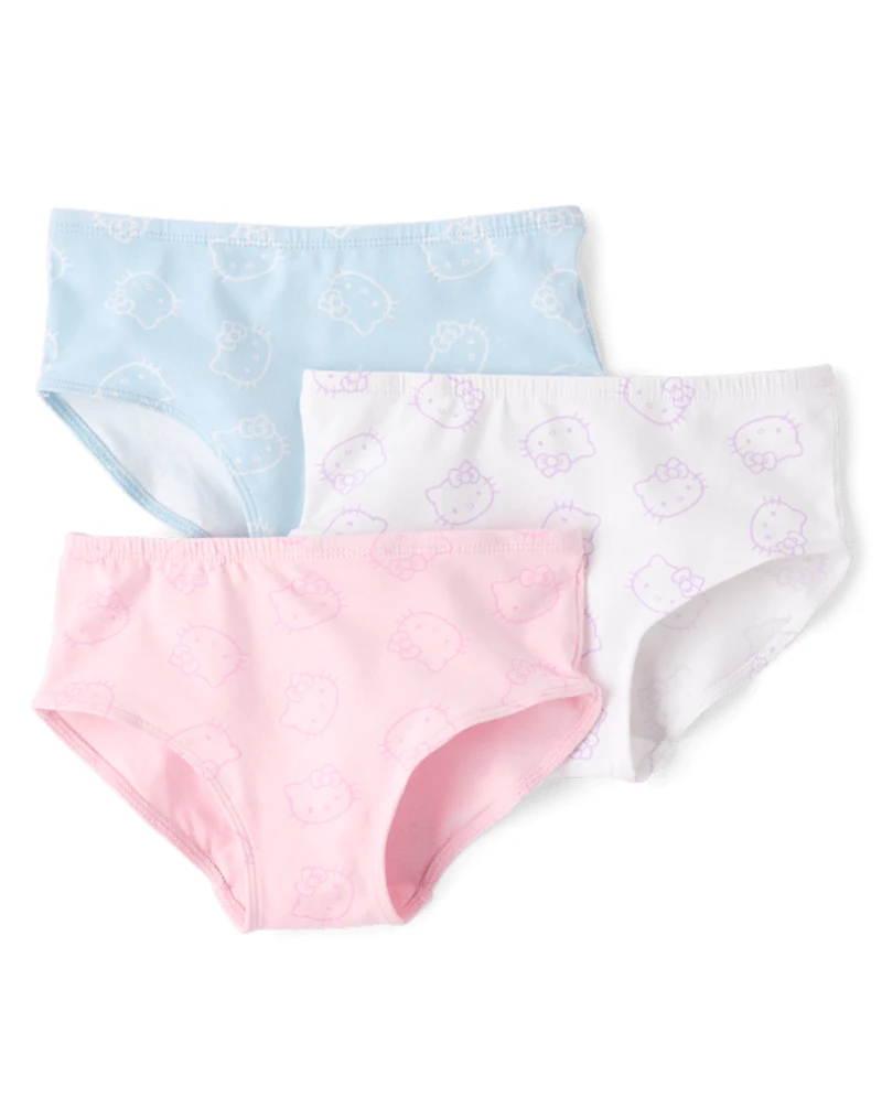 Girls Hello Kitty® Hipster Underwear 3-Pack