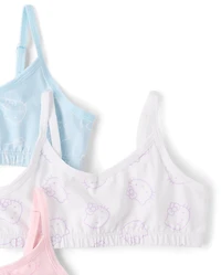 Girls Hello Kitty® Bralette 3-Pack