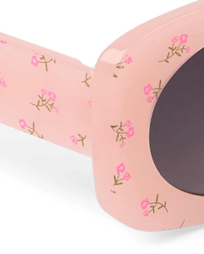 Girls Floral Sunglasses