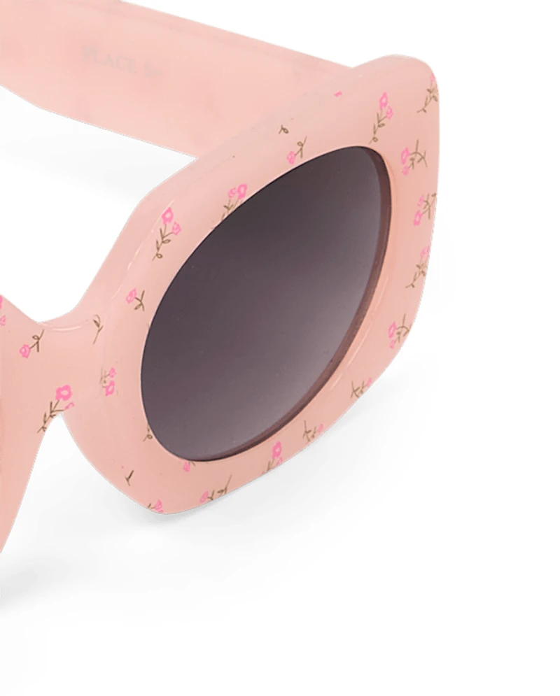 Girls Floral Sunglasses