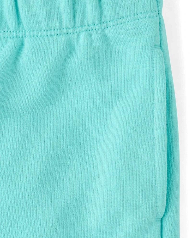 Shorts en molleton imprimé pour filles