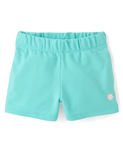 Shorts en molleton imprimé pour filles