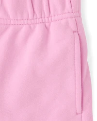 Girls Graphic French Terry Shorts