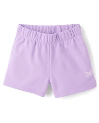 Girls Graphic French Terry Shorts